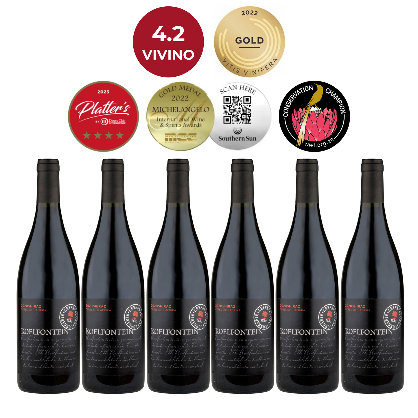 Koelfontein Shiraz 2020 (Case of 6)