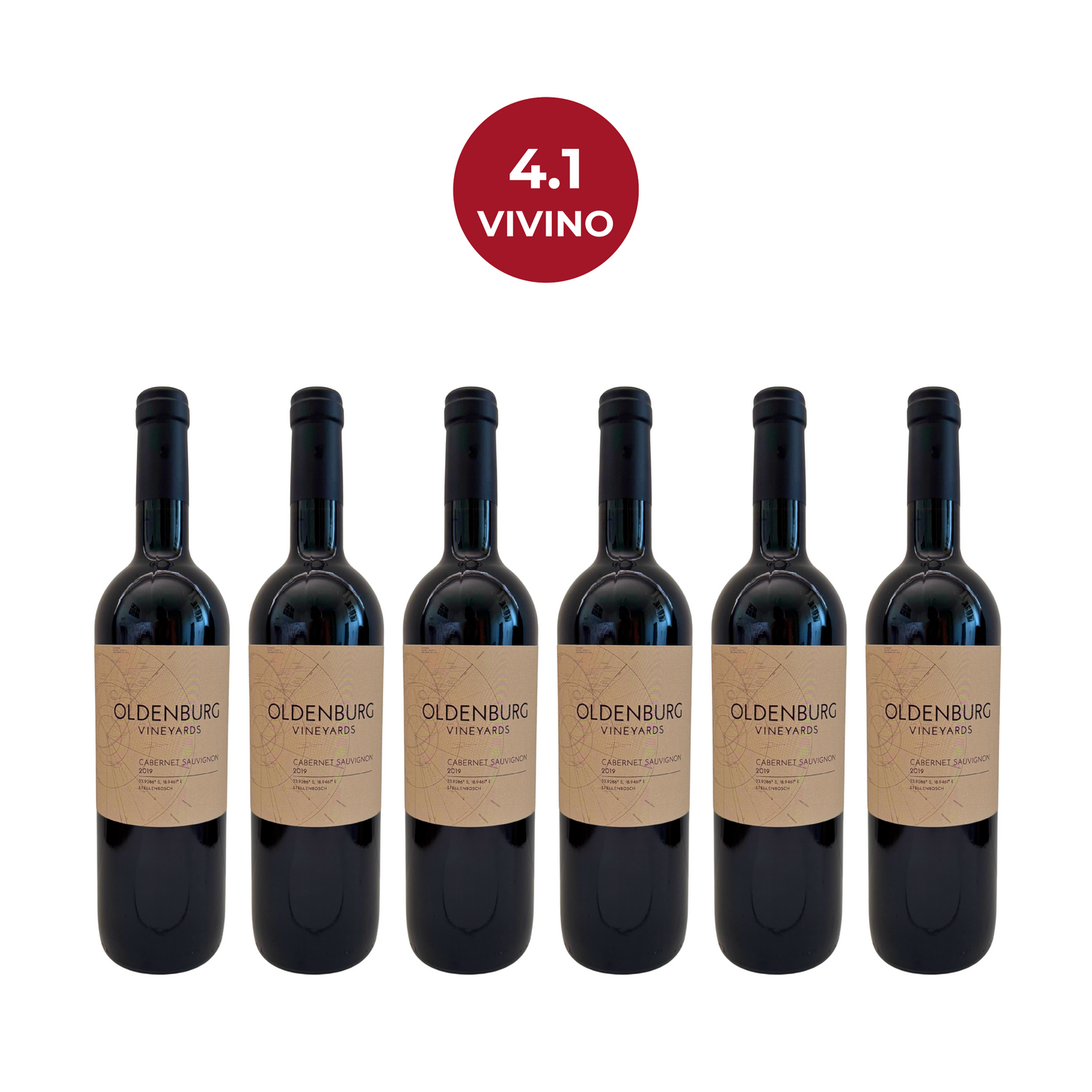 Oldenburg Cabernet Sauvignon 2019 (Case of 6)
