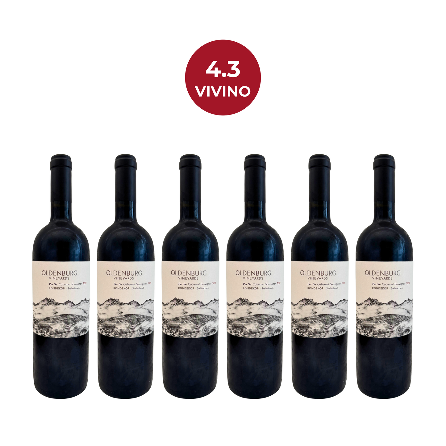 Oldenburg Rondekop Per Se Cabernet Sauvignon 2021 (Case of 6)