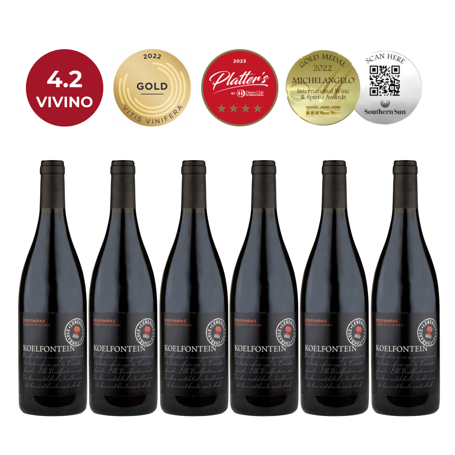 Koelfontein Shiraz 2020 (Case of 6)