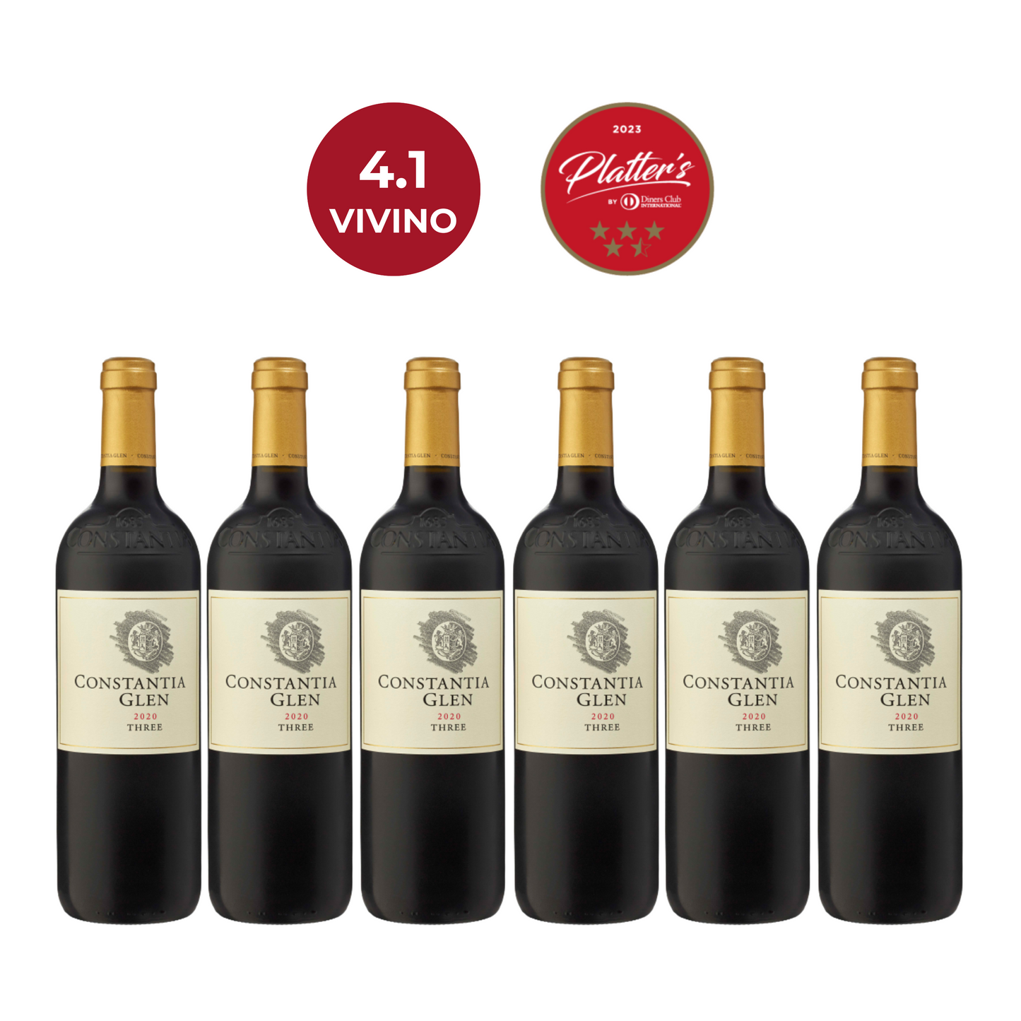 Constantia Glen Three 2020 (Case of 6)