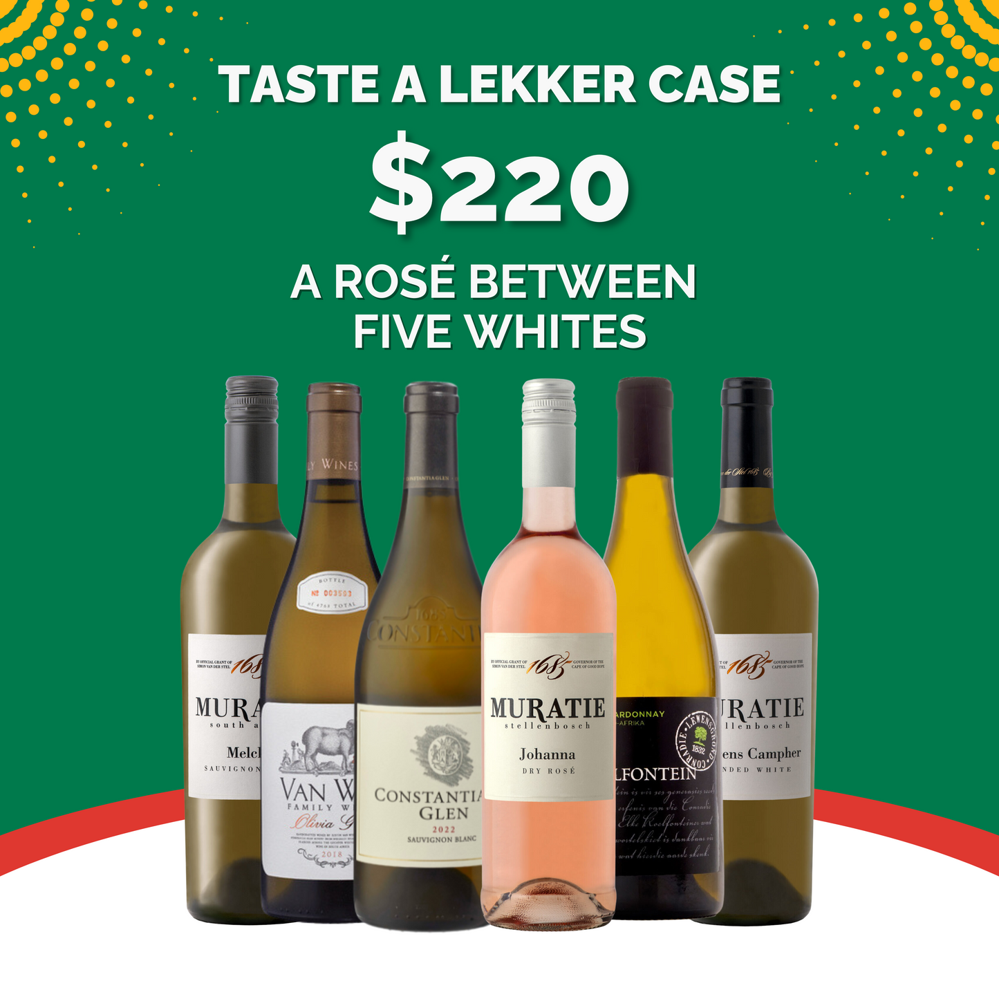Mixed Case: A Rose Between Five Whites